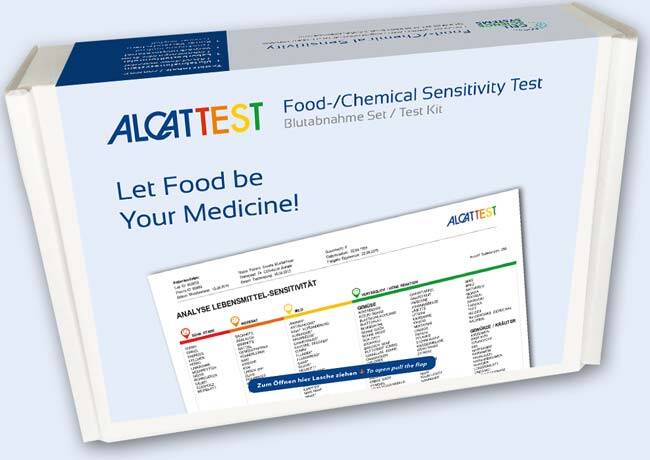 Alcat Lebensmittelunverträglichkeitstest Angebote / Testpakete